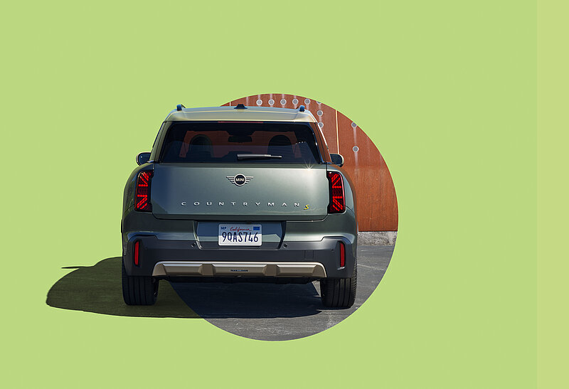 MINI Countryman Electric, Hinteransicht