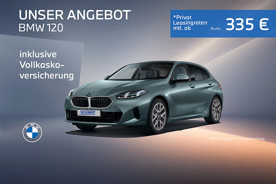 BMW 120 Leasing-Angebot für 335 Euro monatlich