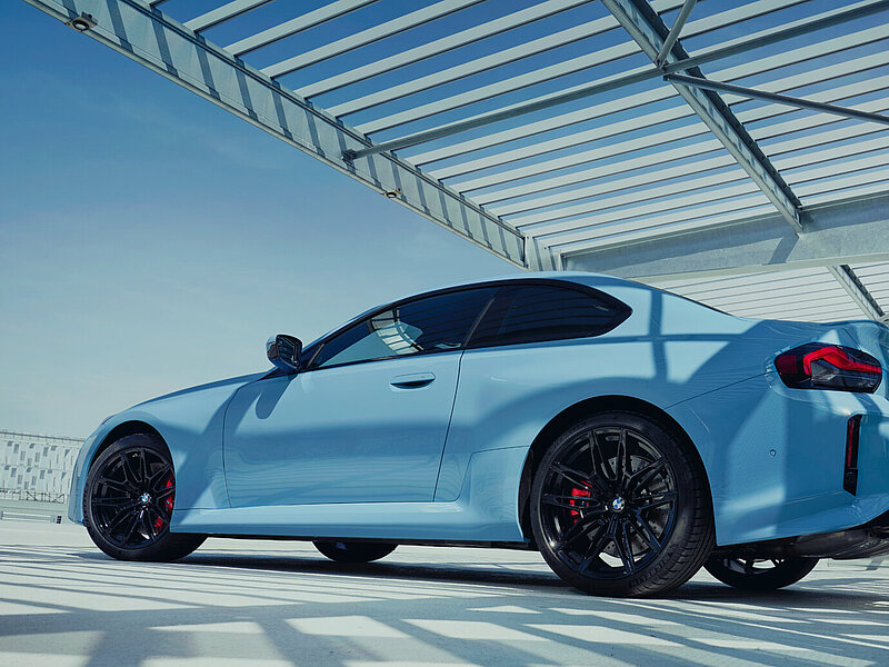 BMW M2 Coupe in Himmelblau